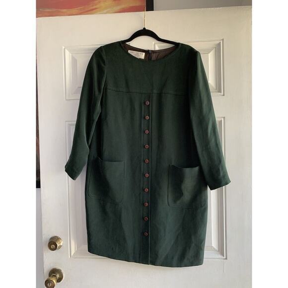 Vintage Jones New York Shirt‎ Dress Womens Large Button Down - Picture 3 of 6